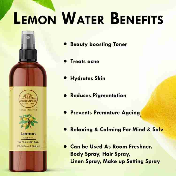 Lemon water for acne deals