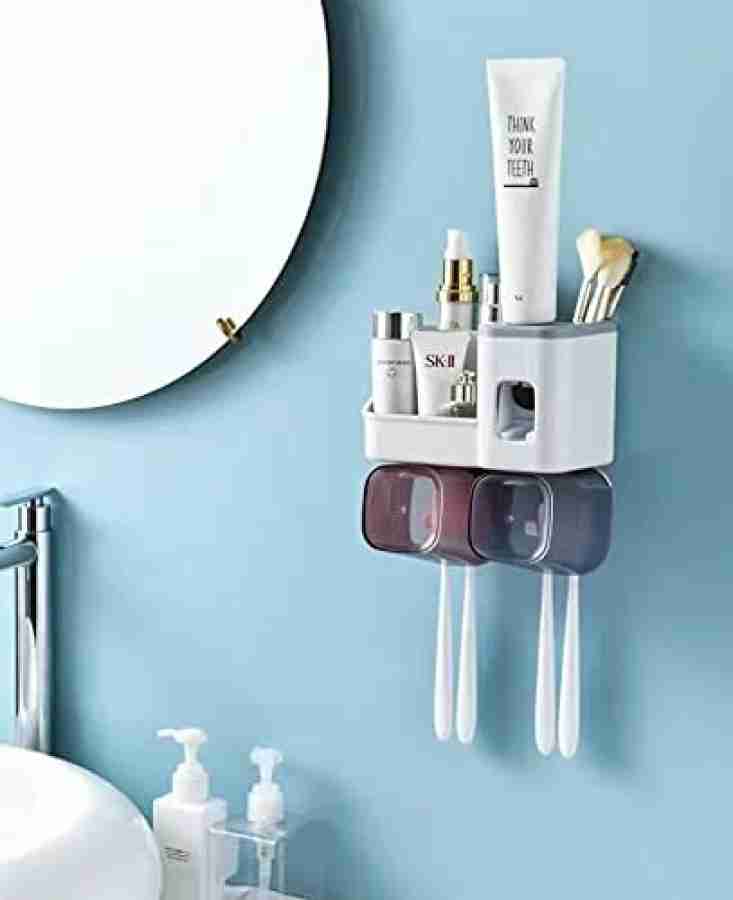 Toothbrush Holders for Bathrooms, Toothbrush Holder Wall Mounted - Yahoo  Shopping