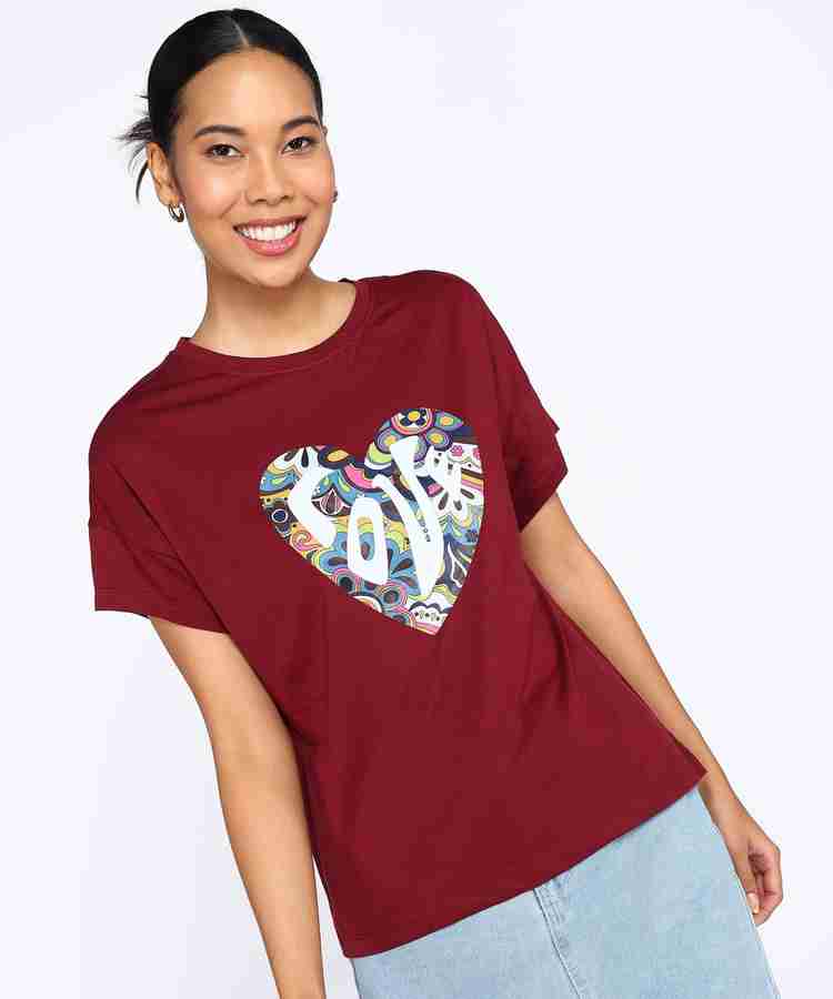 Maroon top forever 21 new arrivals