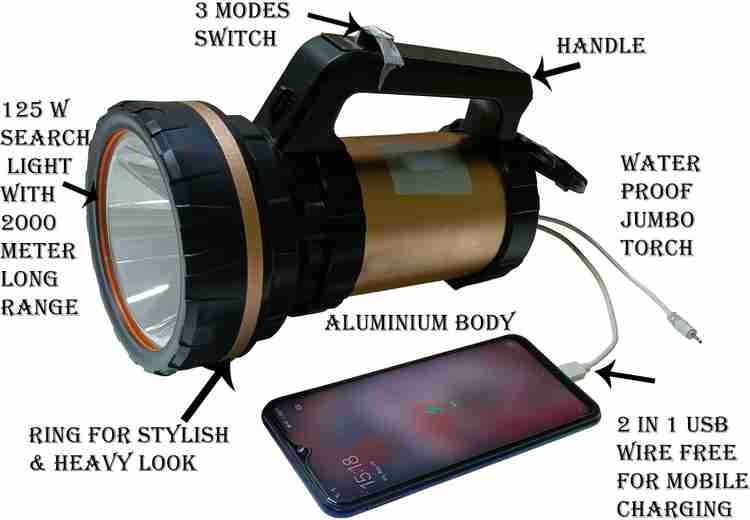 Solar light hotsell jumbo torch