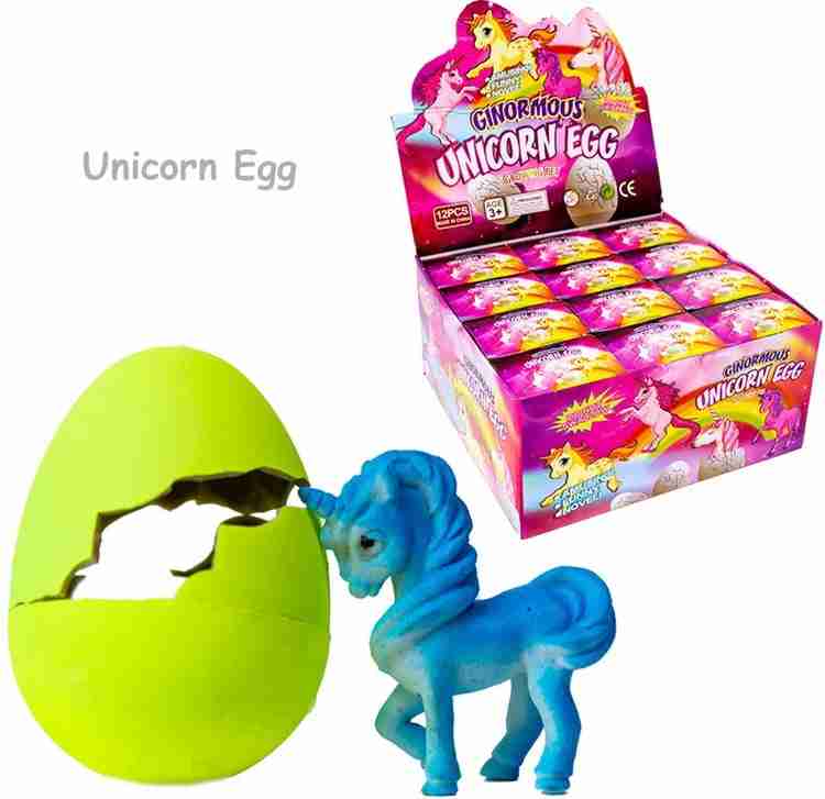 Johnnie Boy Unicorn Hatching Egg Cute Magic Toy for Kids Growing