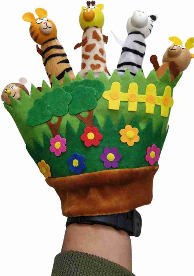 Childrens hand puppets on sale