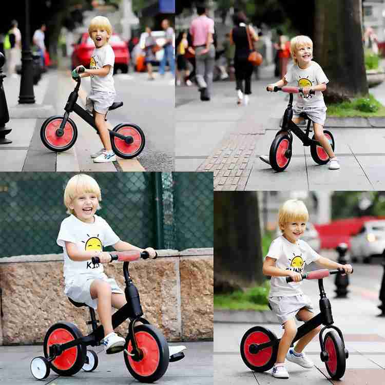 Kid riding balance bike clearance