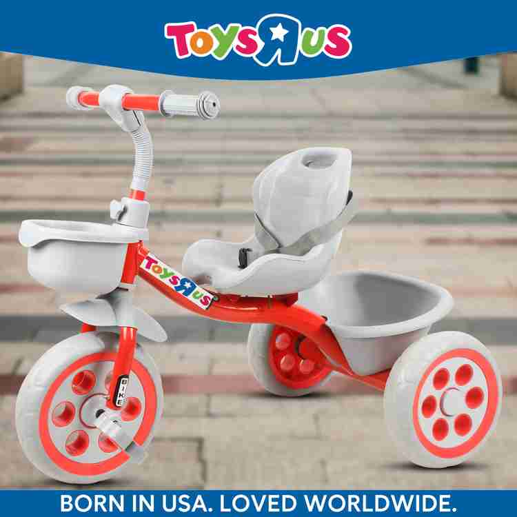 Toys R Us Avigo Tricycle for Kids 2 5 Years Ticycle for Kids with Seat Belt Bike for Kids with 3 EVA Wheels Basket for Toys Durable Tricycle 25kg Capacity Tricycle Price in