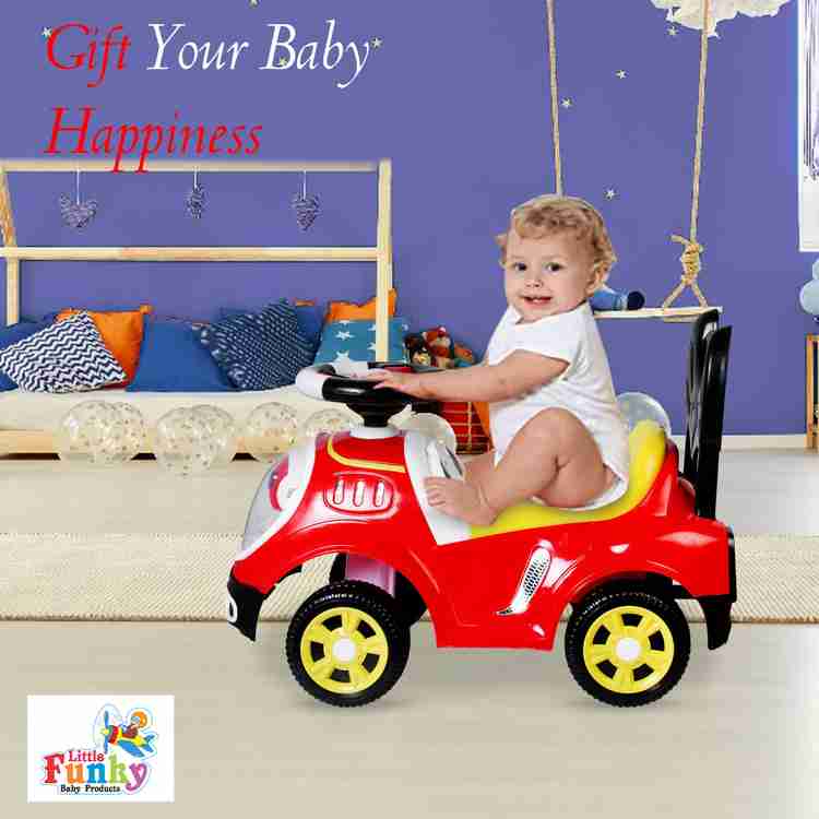 Little Funky Robot Ride On Push Car Baby Car with Music Toy