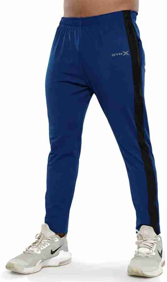 GymX Sportwear Solid Men Blue Track Pants Buy GymX Sportwear Solid Men Blue Track Pants Online at Best Prices in India Flipkart