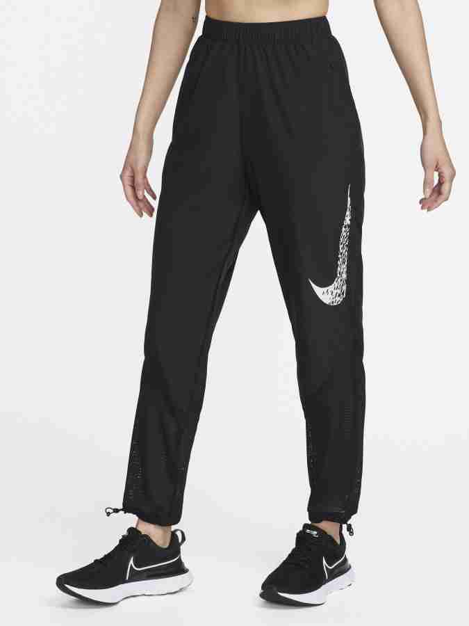 NIKE Swoosh Self Design Women Black Track Pants Buy NIKE Swoosh Self Design Women Black Track Pants Online at Best Prices in India Flipkart