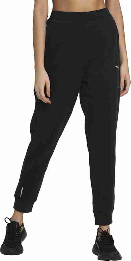 PUMA Train Favorite Fleece Pant Solid Women Black Track Pants