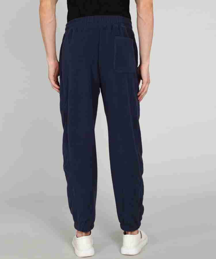 FABSTIEVE Solid Men Dark Blue Track Pants - Buy FABSTIEVE Solid Men Dark  Blue Track Pants Online at Best Prices in India