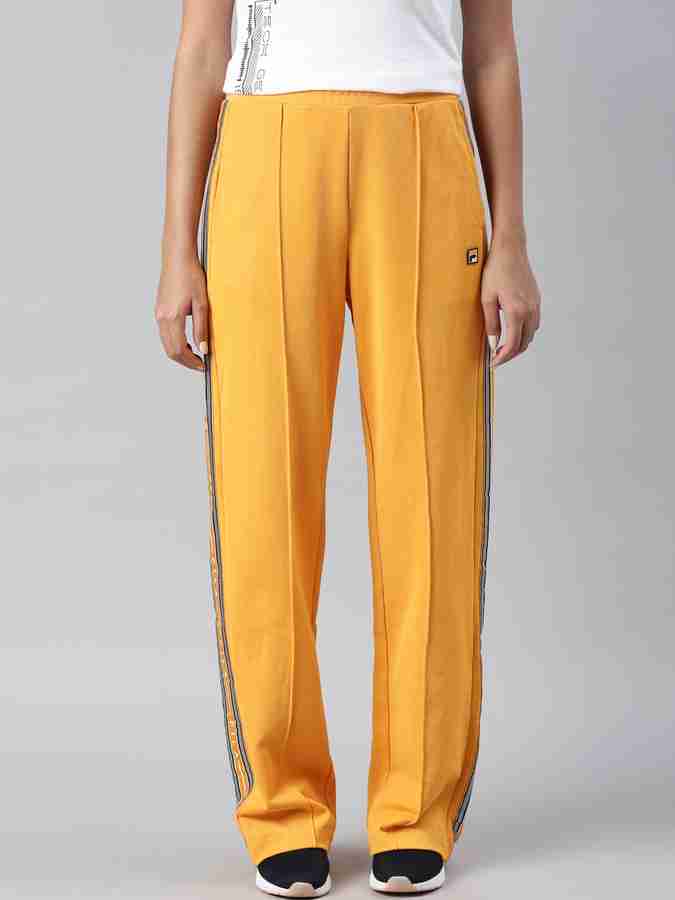 Fila yellow pants sales