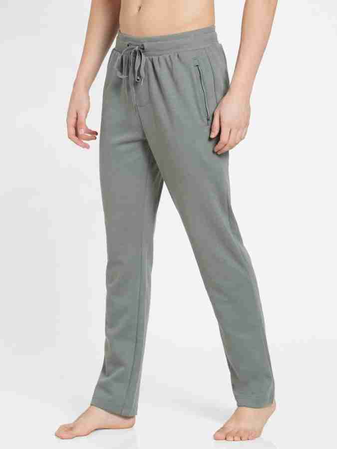 JOCKEY Solid Men Grey Track Pants