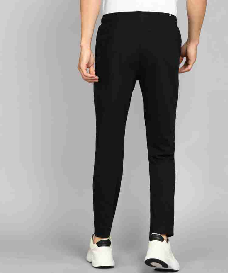 PUMA Solid Men Black Track Pants