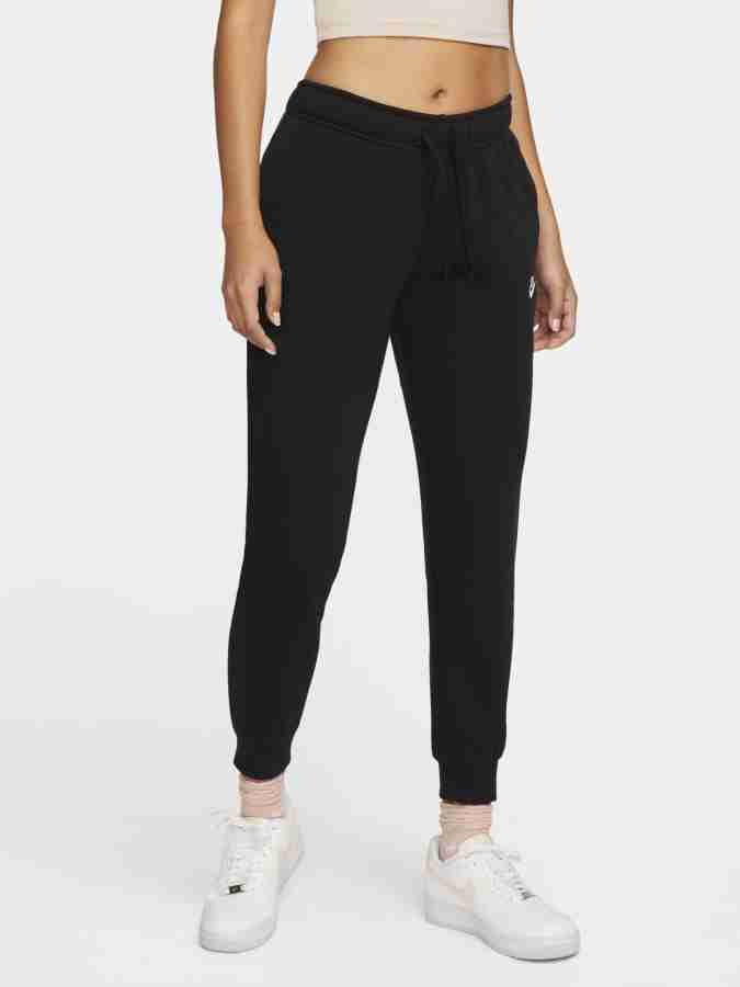 NIKE Sportswear Club Solid Women Black Track Pants Buy NIKE Sportswear Club Solid Women Black Track Pants Online at Best Prices in India Flipkart