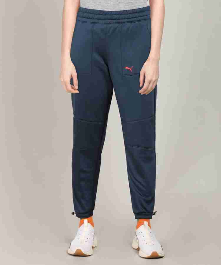 PUMA Train PWR Fleece Jogger Solid Women Dark Blue Track Pants