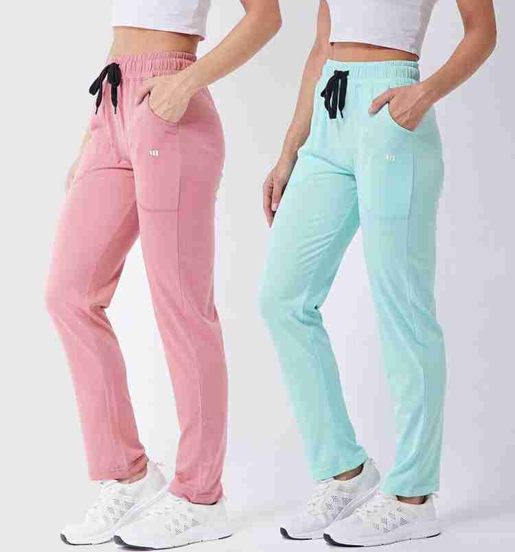 Modeve Solid Women Light Blue Pink Track Pants Buy Modeve Solid Women Light Blue Pink Track Pants Online at Best Prices in India Flipkart