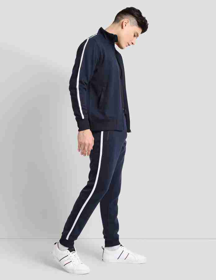 U.S. POLO ASSN. Solid Men Blue Track Pants - Buy U.S. POLO ASSN. Solid Men  Blue Track Pants Online at Best Prices in India