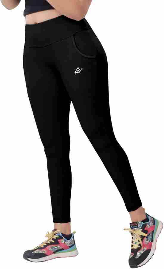 Nexsus Apparels Solid Women Black Tights - Buy Nexsus Apparels Solid Women  Black Tights Online at Best Prices in India