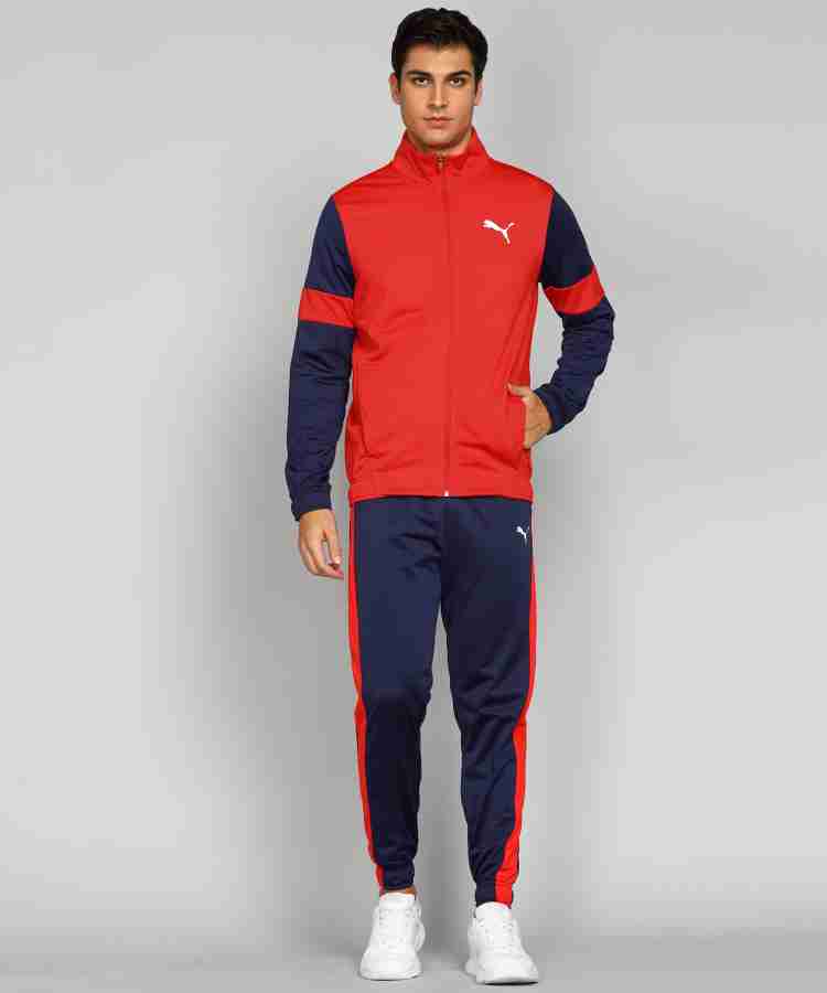 Red 2024 puma tracksuit