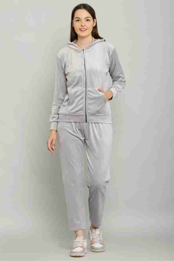 S P STOUR Solid Women Track Suit - Flipkart