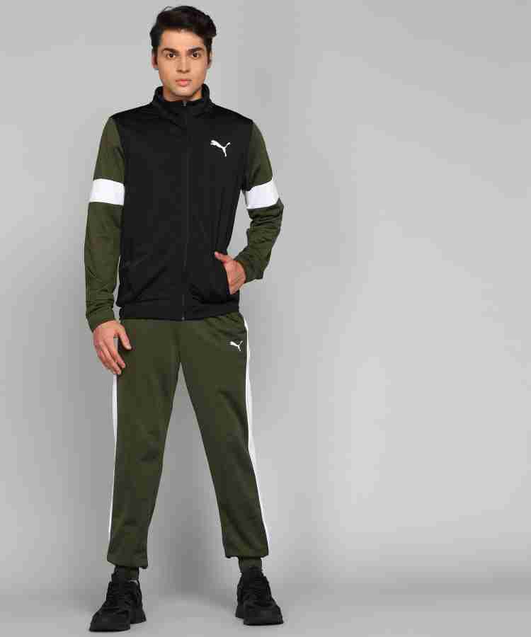 Green puma clearance sweatsuit