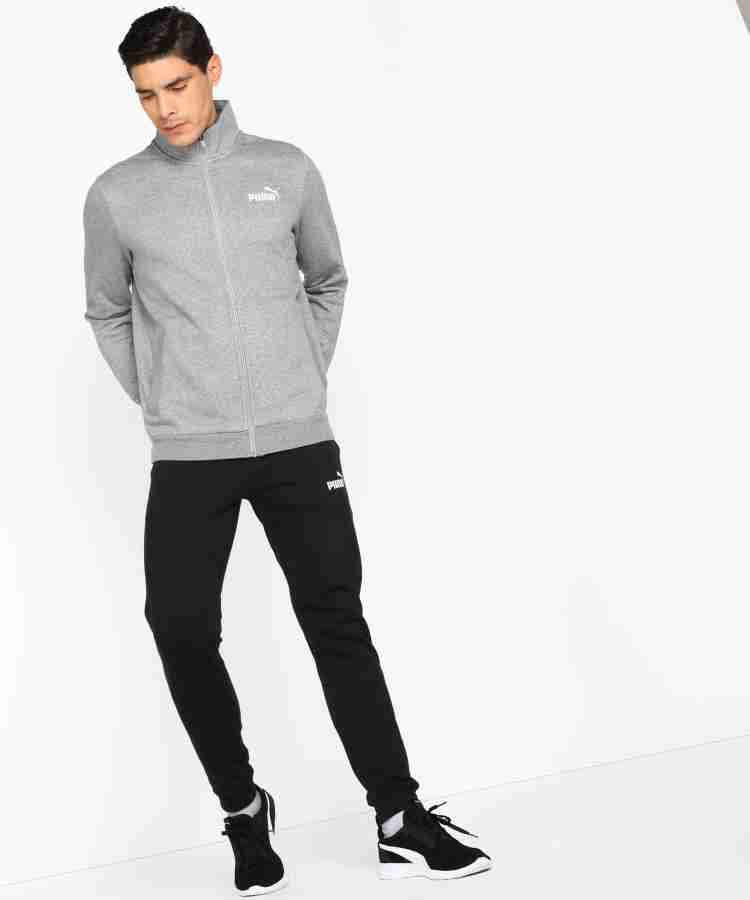 Puma clean store fleece tracksuit mens