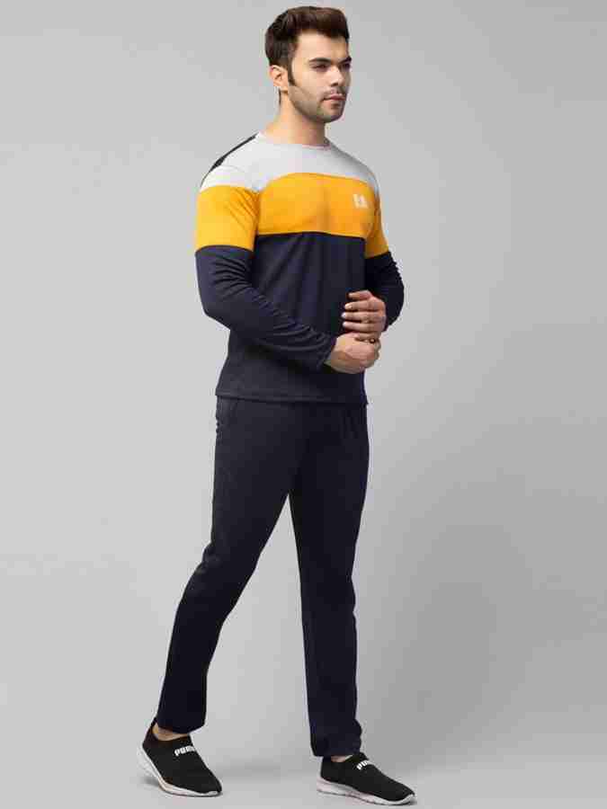 Swachh Sale Colorblock Men Track Suit Buy Swachh Sale Colorblock