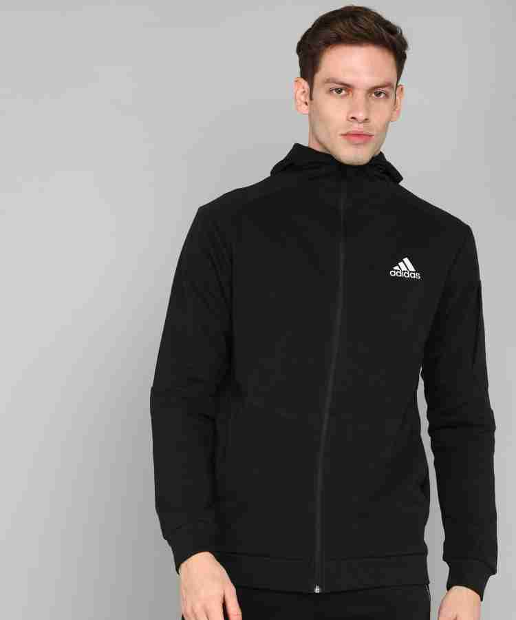 ADIDAS Full Sleeve Solid Men Jacket - Buy ADIDAS Full Sleeve Solid Men  Jacket Online at Best Prices in India