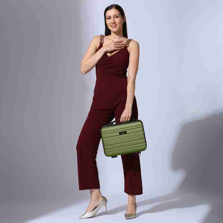 ELVITARIO Makeup Travel Case Hand Luggage Small Suitcase Cosmetic Vanity Bag