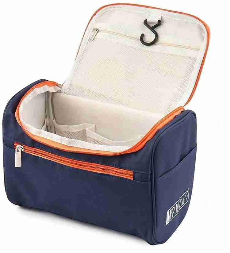 Zonkar Travel Toiletry Bag Multi Functional Portable Large Capacity Cosmetic Bag Travel Toiletry Kit Navy blue Price in India Flipkart