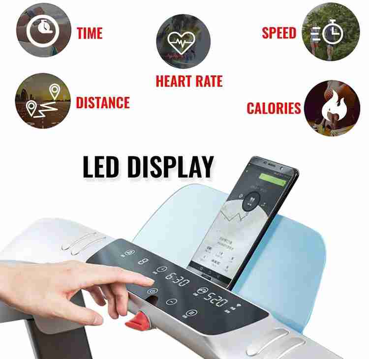 Powermax Fitness UrbanTrek TD M4 2.0HP 100 Pre Installed Flat Surface Motorized Compact Treadmill with Android iOS App Treadmill Buy Powermax Fitness UrbanTrek TD M4 2.0HP 100 Pre Installed Flat Surfa...