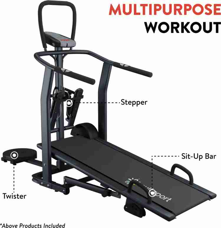 RPM Fitness by Cultsport RPM800 4 in 1 Multifunction For Men Women HomeGym Workout Non Motorized Manual Treadmill Buy RPM Fitness by Cultsport RPM800 4 in 1 Multifunction For Men