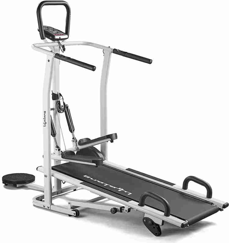 Lifelong LLTM144 Fit Pro 4 in 1 Multifunction Manual Treadmill for