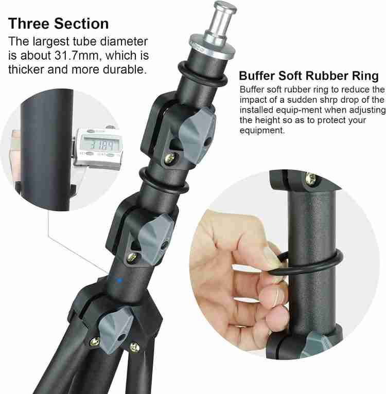 NeePho NP-9988 9ft Photo Studio Light Stands for VR\Video\Portrait\Product  Photography Tripod - NeePho : Flipkart.com