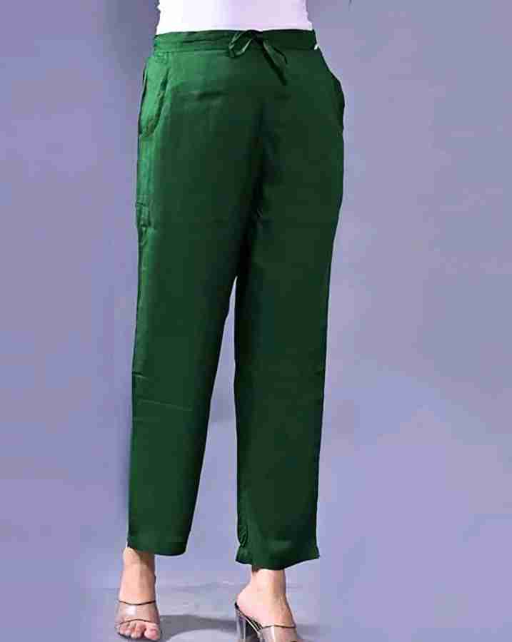 Outerwear Regular Fit Women Green Trousers Buy Outerwear Regular Fit Women Green Trousers Online at Best Prices in India Flipkart