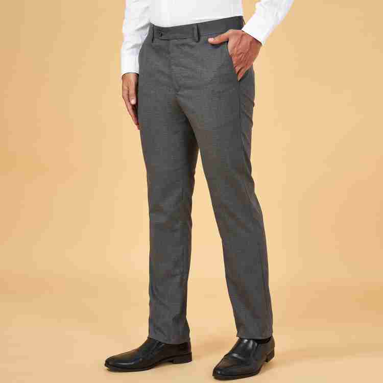 Buy GREY Trousers & Pants for Men by Byford by Pantaloons Online