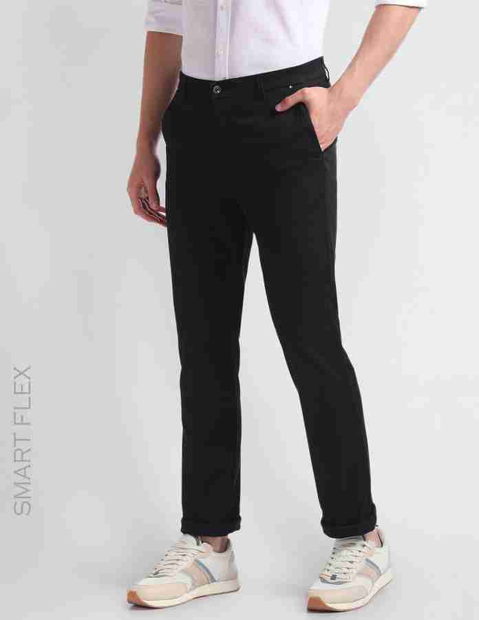 Arrow Sport Slim Fit Men Black Trousers Buy Arrow Sport Slim Fit Men Black Trousers Online at Best Prices in India Flipkart
