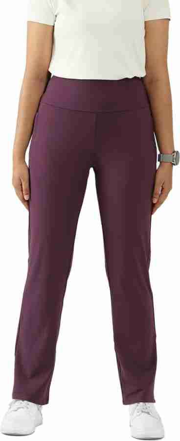 BlissClub Regular Fit Women Purple Trousers - Buy BlissClub Regular Fit  Women Purple Trousers Online at Best Prices in India