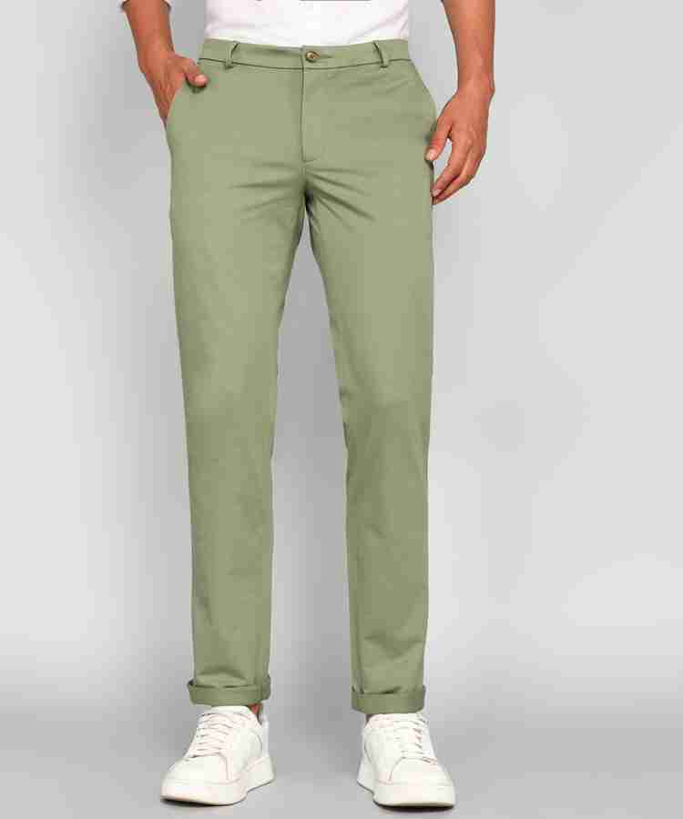 Louis Philippe Sport Tapered Men Green Trousers Buy Louis Philippe Sport Tapered Men Green Trousers Online at Best Prices in India Flipkart