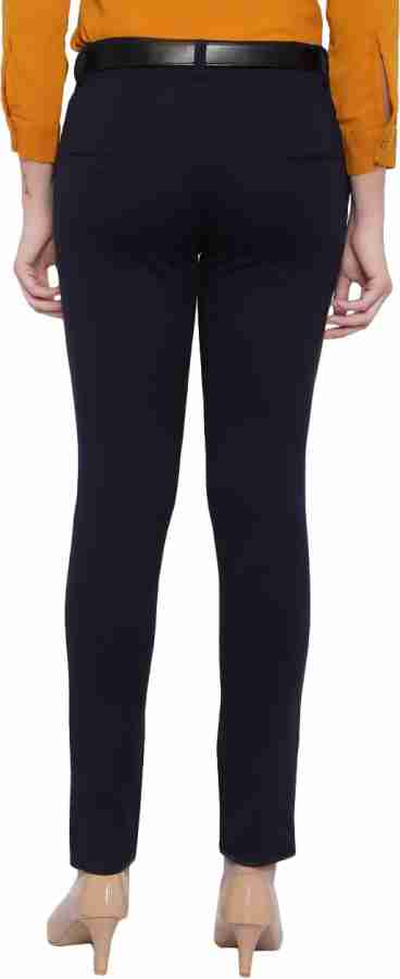 Niyo Girls Regular Fit Women Dark Blue Trousers - Buy Niyo Girls Regular  Fit Women Dark Blue Trousers Online at Best Prices in India