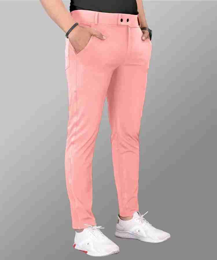 Mens slim shop fit pink pants