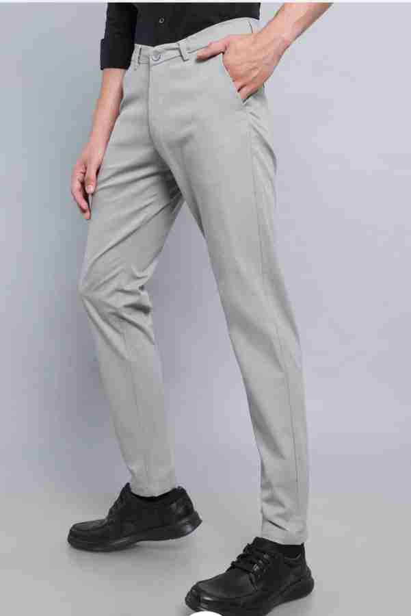 We Perfect Regular Fit Men Grey Trousers - Buy We Perfect Regular Fit Men  Grey Trousers Online at Best Prices in India