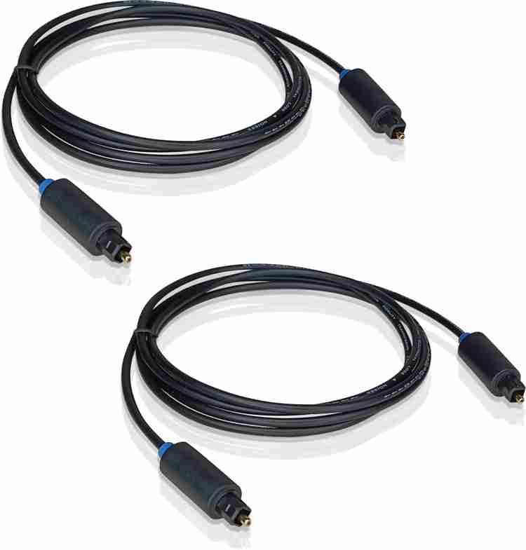 MX TV out Cable 2Pcs of 5 Feet 1.5 Meters Digital Optical wire