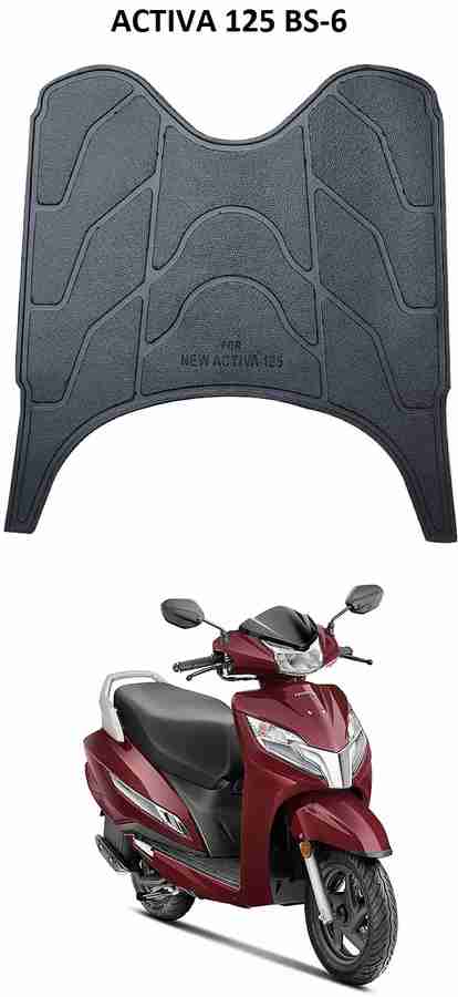 uri Activa 125 BS 6 Black Scooter Foot Mat For Honda Activa 125 Two Wheeler Mat Price in India Buy uri Activa 125 BS 6 Black Scooter Foot Mat For Honda Activa 125