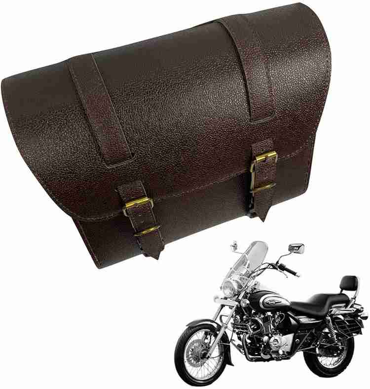 Dhe Best Bike Saddle Bag Golden Buckle for Bajaj Avenger 220 Cruise Saddle Bag Brown Leather Motorbike Saddlebag Price in India Buy Dhe Best Bike Saddle Bag Golden Buckle for Bajaj