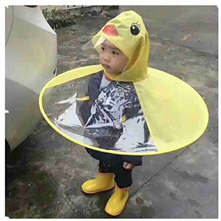 Children's duck sale raincoat umbrella