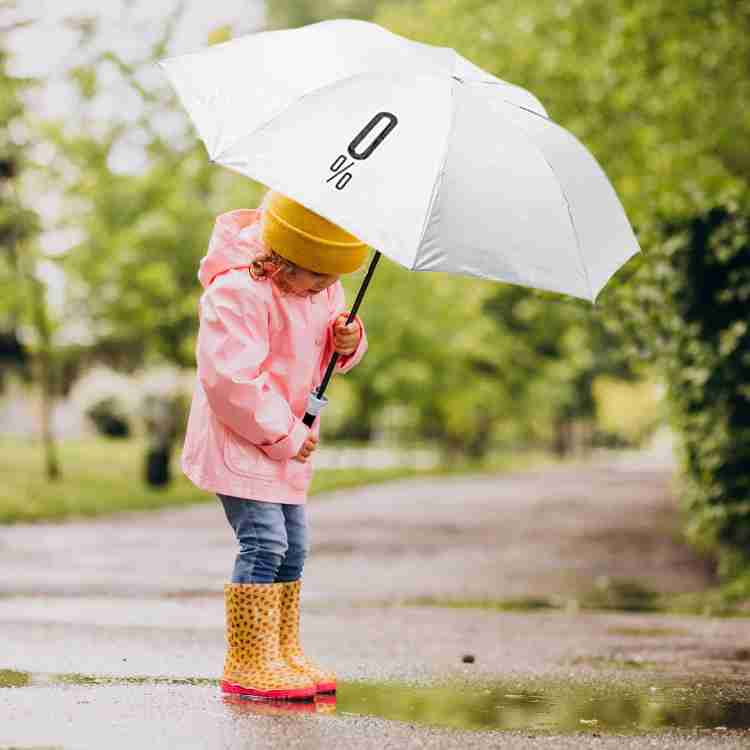 Kids white umbrella discount
