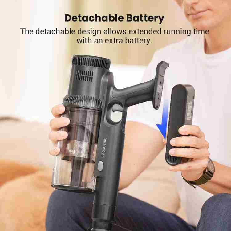 Proscenic P11 Smart Cordless Vacuum Cleaner, 30000Pa Suction, 650ml  Dustbin, 4-Stage Filtration System, Up to 60Mins Runtime - AliExpress