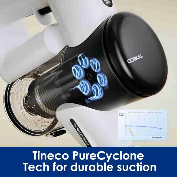 Tineco Pure One hot X Smart Lightweight Cordless Stick Vacuum Cleaner with Extra-Lon