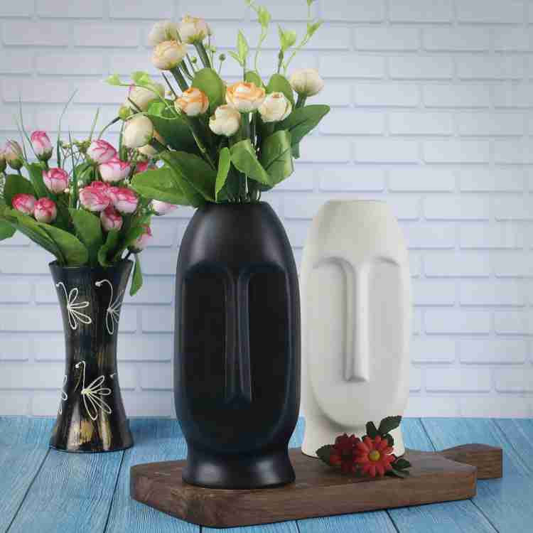 Kraftlik Handicrafts Ceramic Vases Planter Flower Pot Ring Shape with Unique Quality for Home newest Decor Ceramic Vase