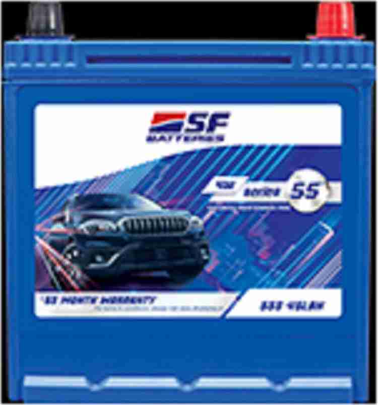 SF SONIC F4W5-60S-45LBH 45 Ah Battery for Car Price in India - Buy SF SONIC  F4W5-60S-45LBH 45 Ah Battery for Car online at